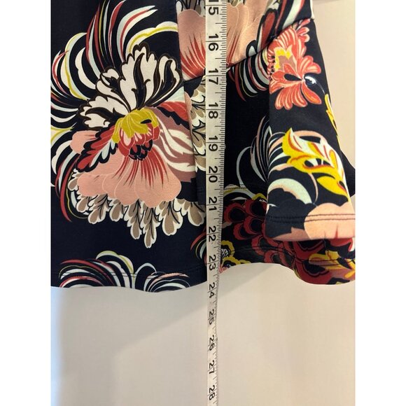 7th Avenue Floral Tank Top (XL) Fit and Flare Top‎ - Picture 6 of 7